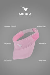GOLF VISOR CAP BABY PINK