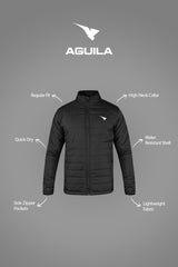 CLASSICO BLACK PUFFER JACKET