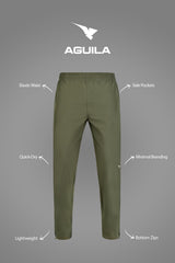 AGUILA SHIELD TRACKSUIT-PANT OLIVE