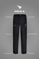 RAIN SUIT PANT BLACK