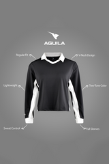 VELOUR FIT TRACK JACKET BLACK