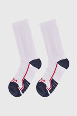 Golf Socks Red Mid Ankle