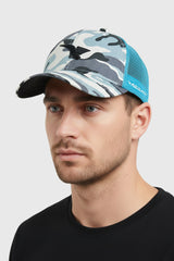 AGUILA CAMOUFLAGUE CAP-TURQUOISE