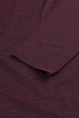 WOMEN GYM LONGSLEEVE SHIRT BURGUNDY