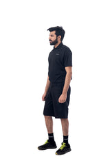 ANTIGUO BLACK GOLF POLO