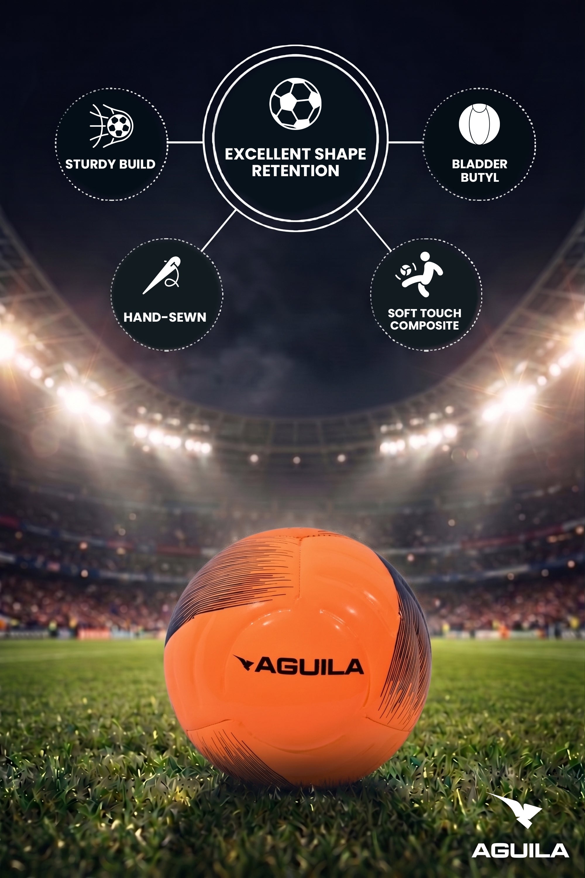 AGUILA SOCCERBALL BATMAN