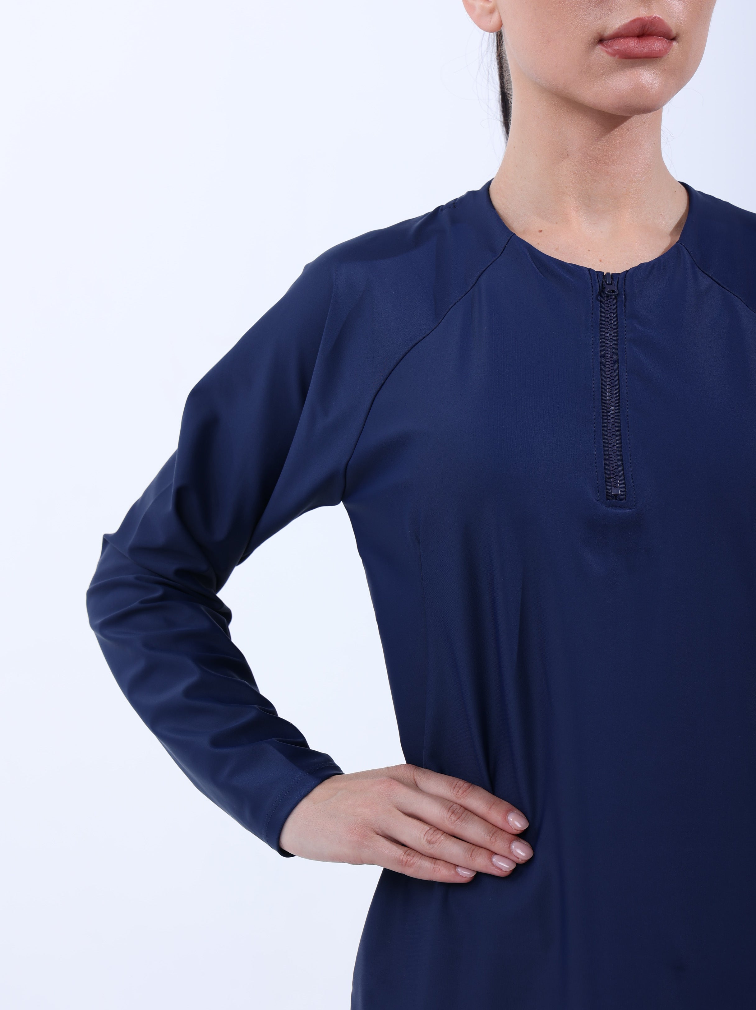 Hydro Steam Navy Top