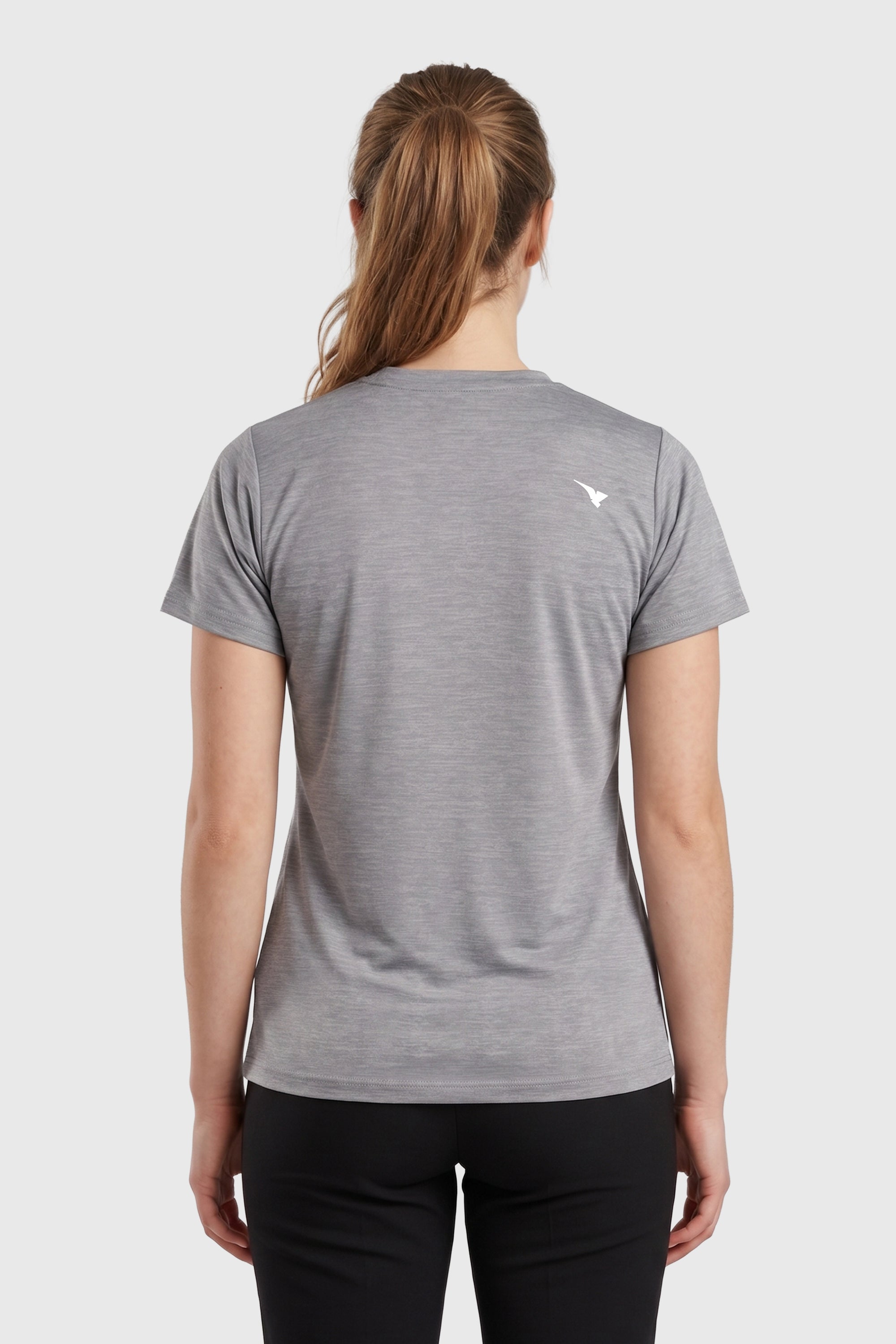 POWER FEMME T-SHIRT LIGHT GREY