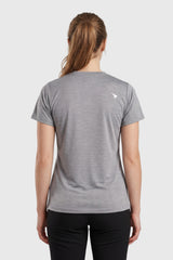 POWER FEMME T-SHIRT LIGHT GREY