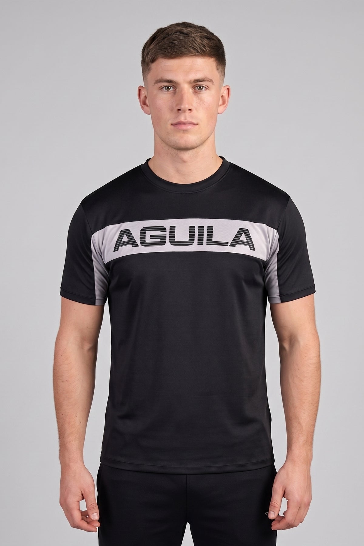AGUILA SPRINT FIT BLACK T SHIRT