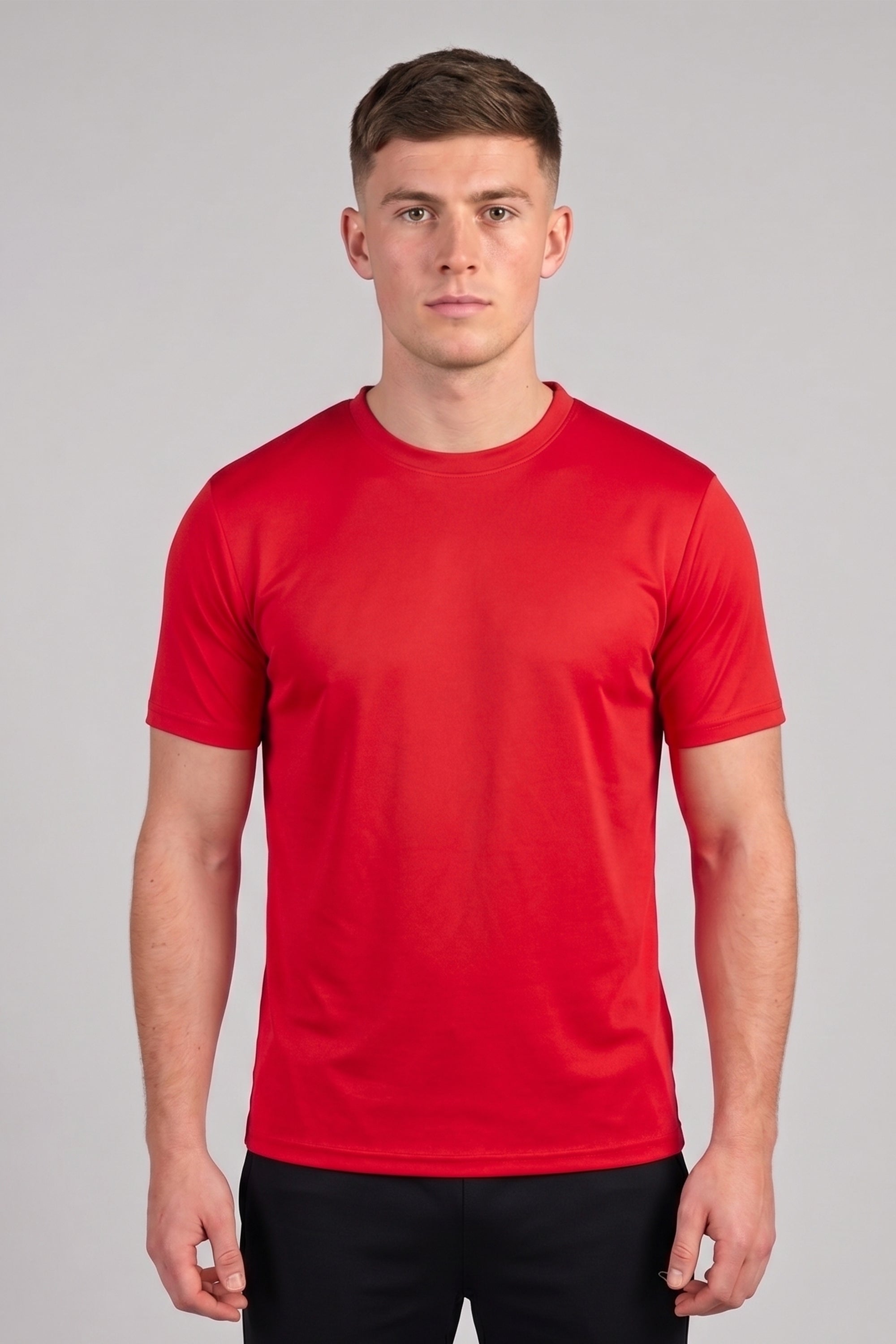 IRON LIFT T SHIRT BRICK RED
