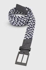Golf Navy & Grey Stretchy Belt