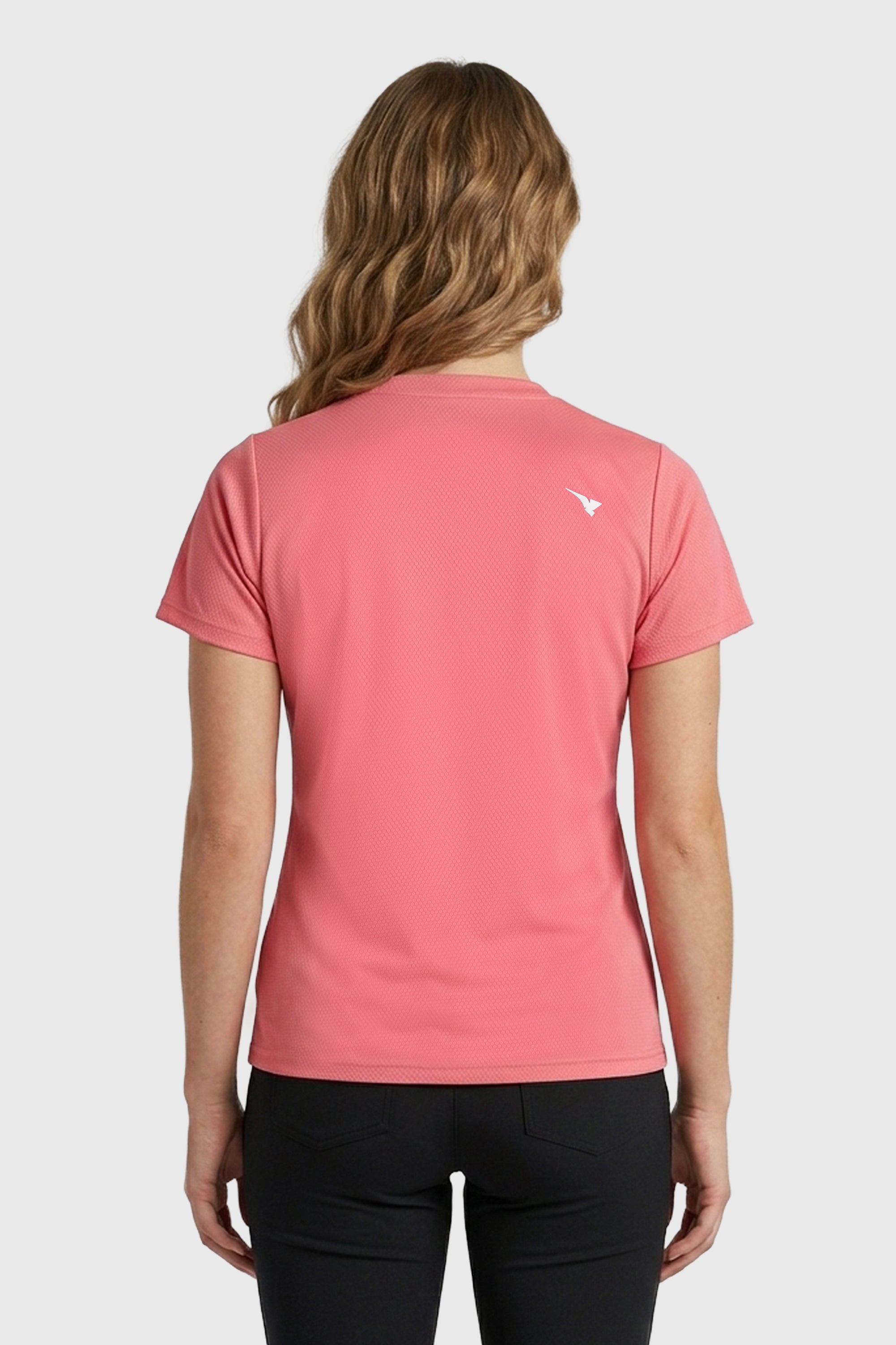 WOMEN BUZZFIT GYM T-SHIRT PINK