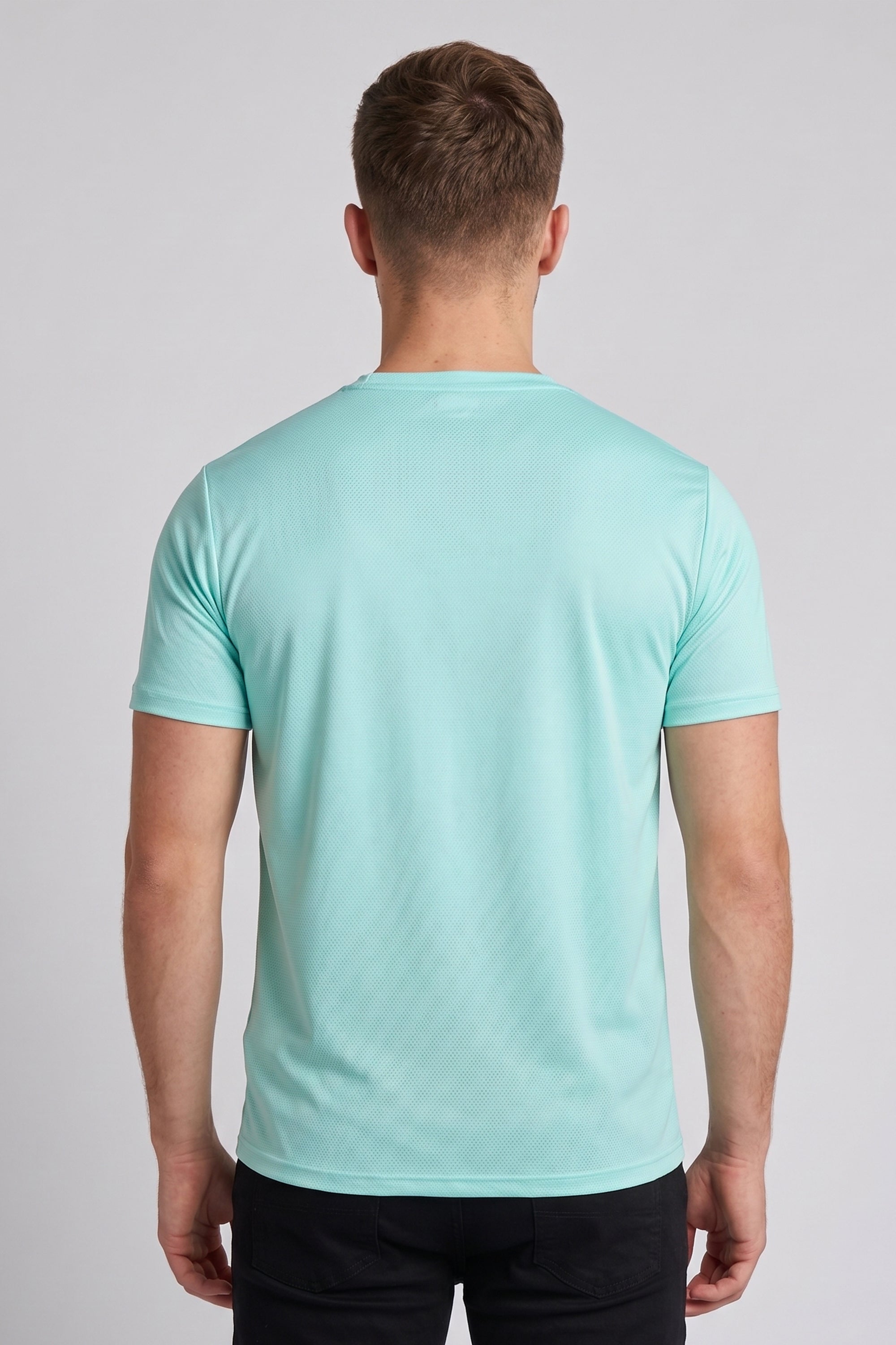 IRON LIFT T SHIRT WATER BLUE