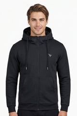AGUILA TRAVEL AIR BAG HOODIE BLACK