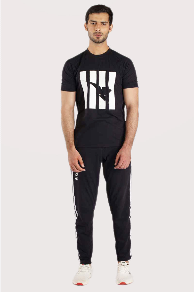 Men's Graphic T-Shirt & Trouser Set