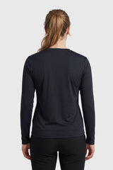 WOMEN LONGSLEEVE SHIRT DEEP BLUE