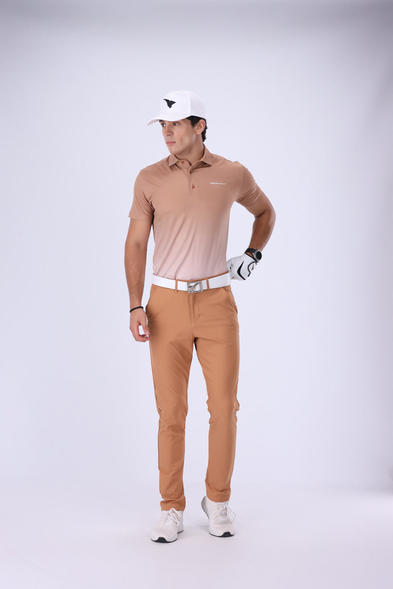 Sunset Drift Golf Polo