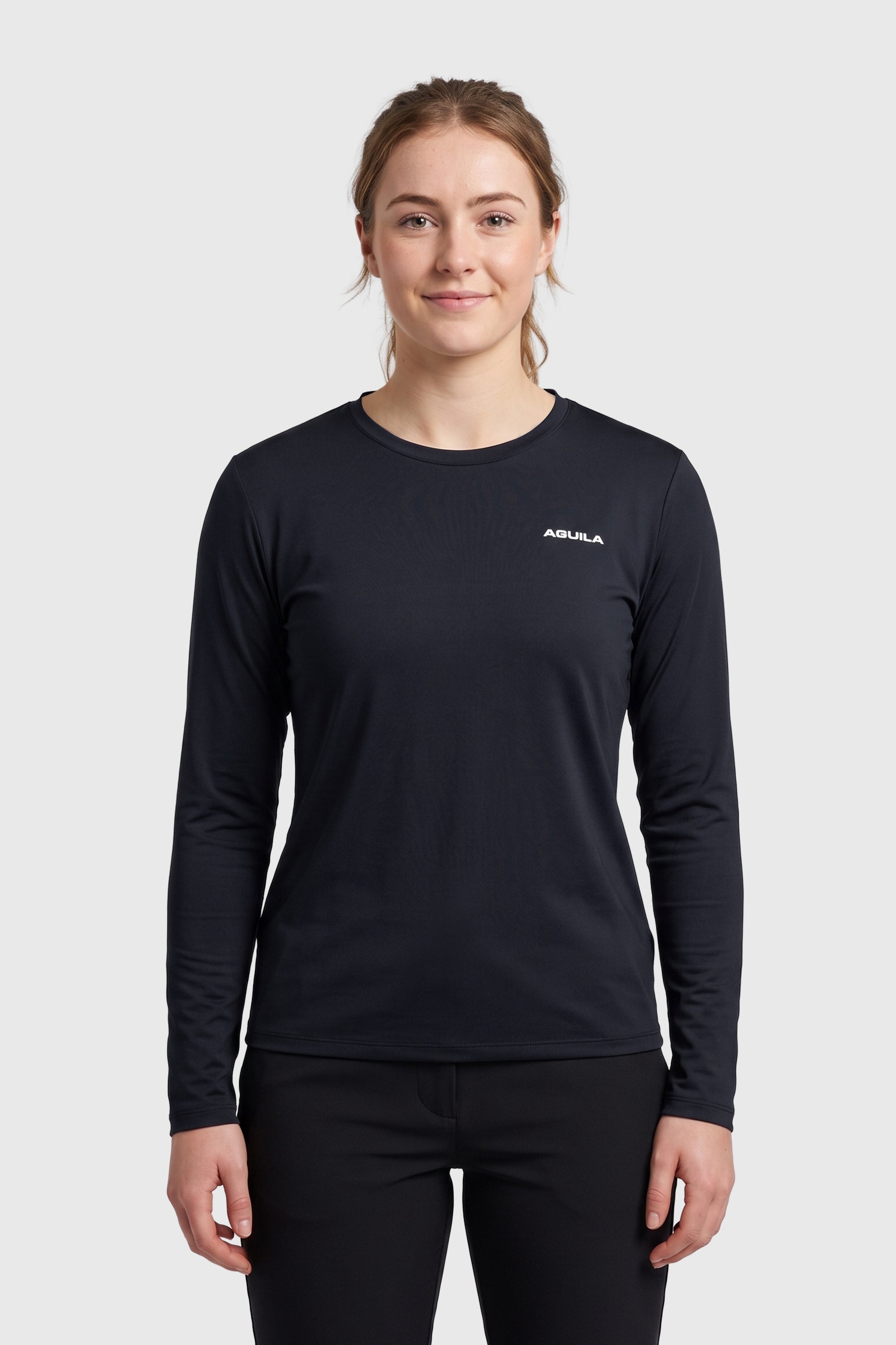 WOMEN LONGSLEEVE SHIRT DEEP BLUE