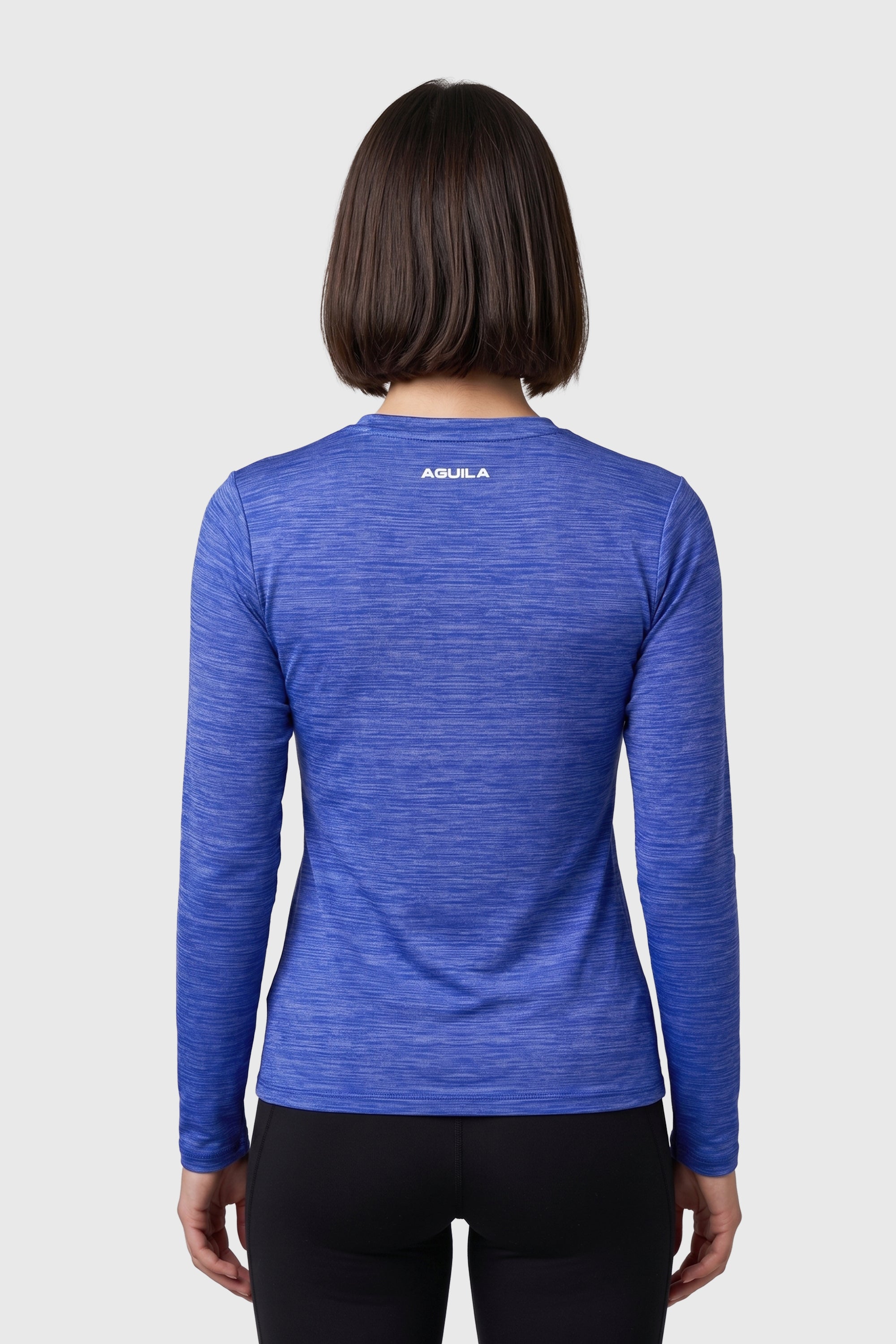 WOMEN LONGSLEEVE SHIRT ROYAL BLUE