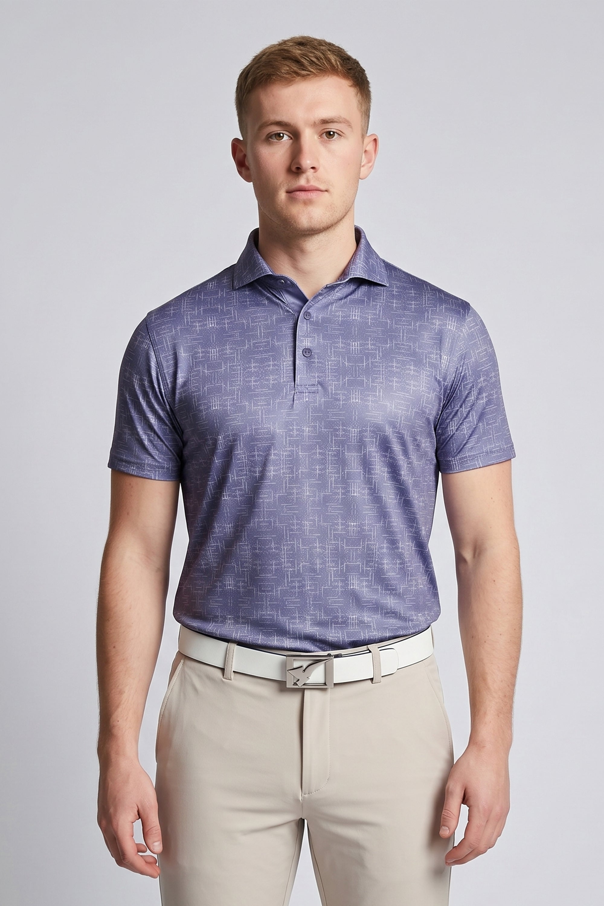 MARTIL GOLF POLO BLUE GREY