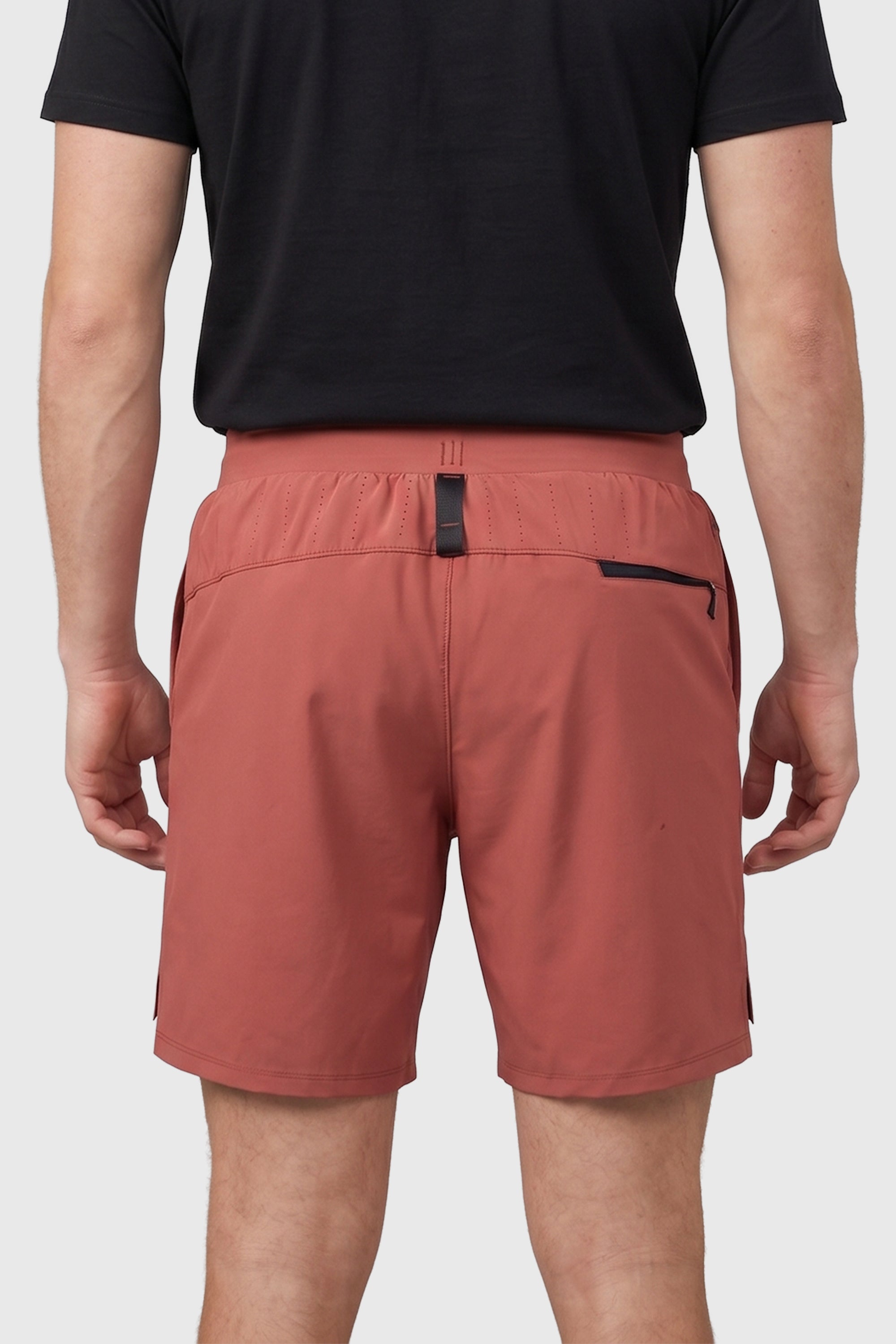 PRO GYM SHORT SMOKE BURGUNDY/BLACK