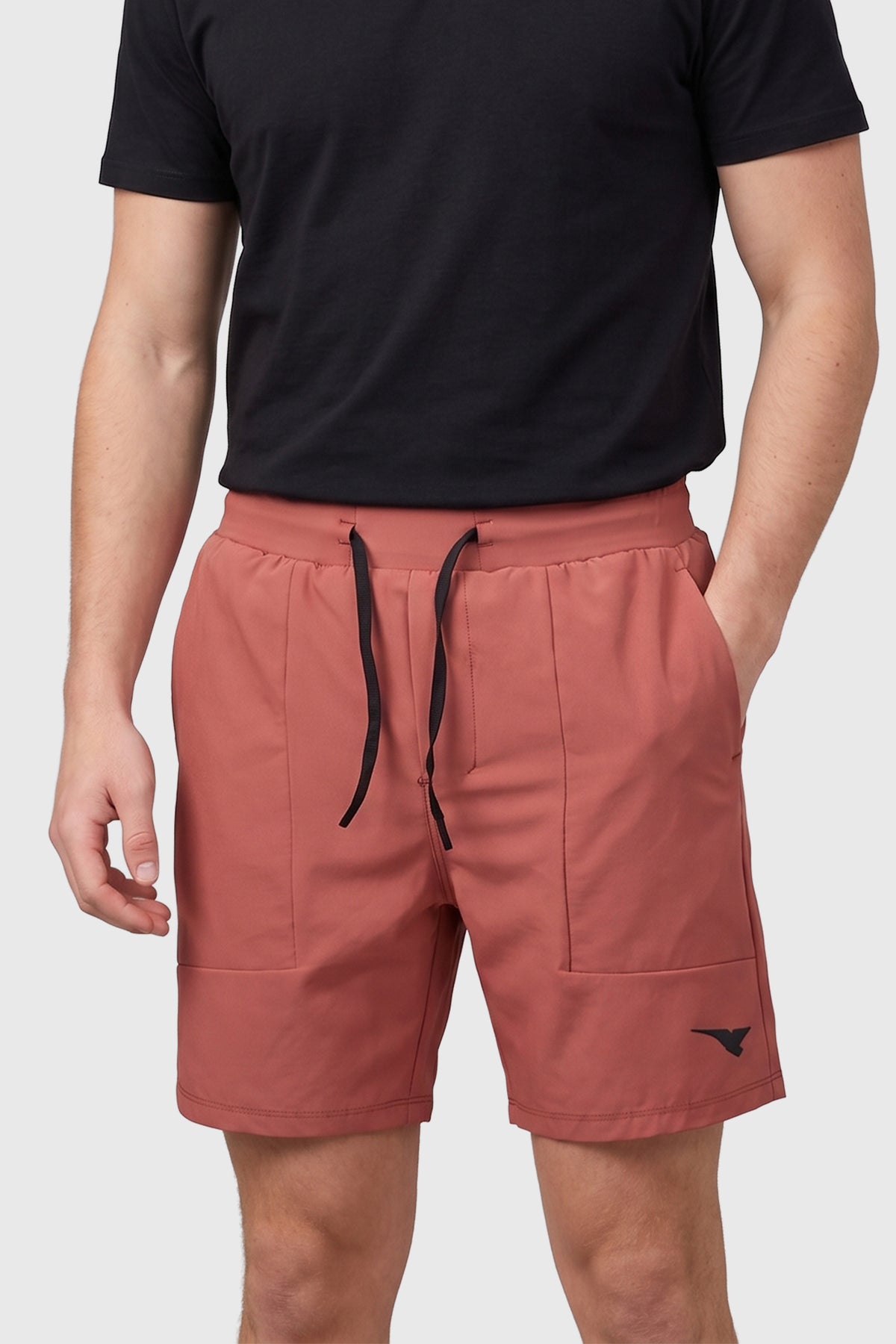 PRO GYM SHORT SMOKE BURGUNDY/BLACK
