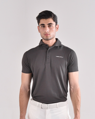 Nectar Smoke Grey Golf Polo