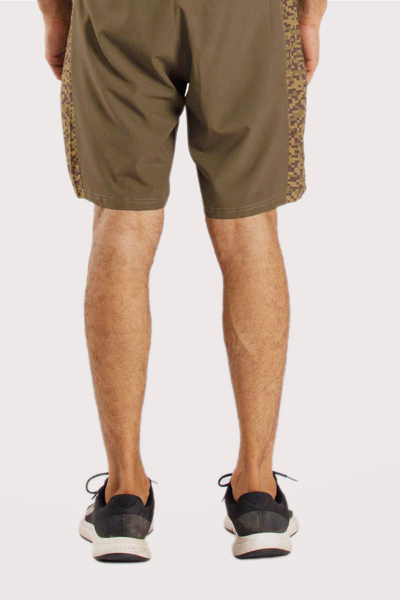 Men's Shorts with Sublimation Panel