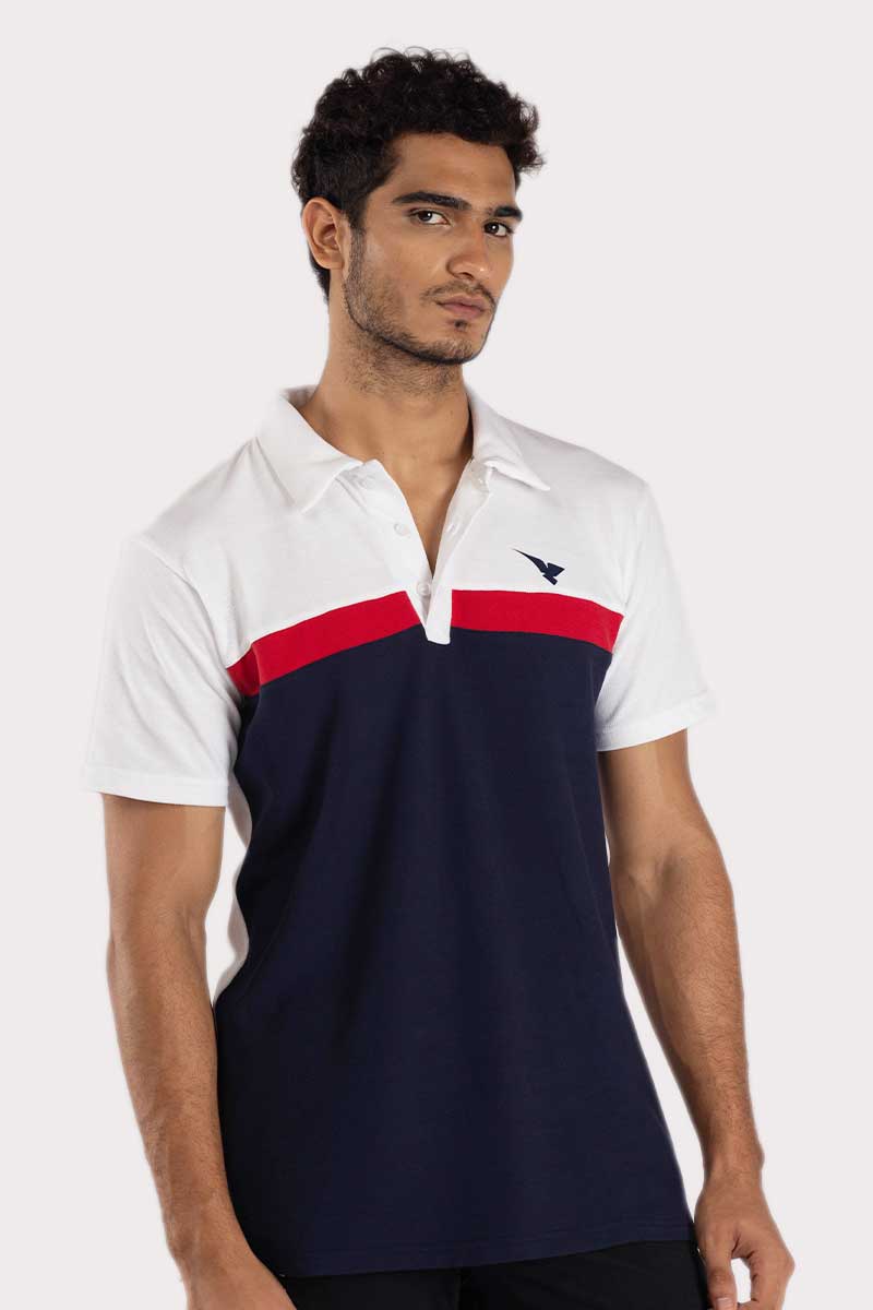 Men's Multicolor Polo Shirt