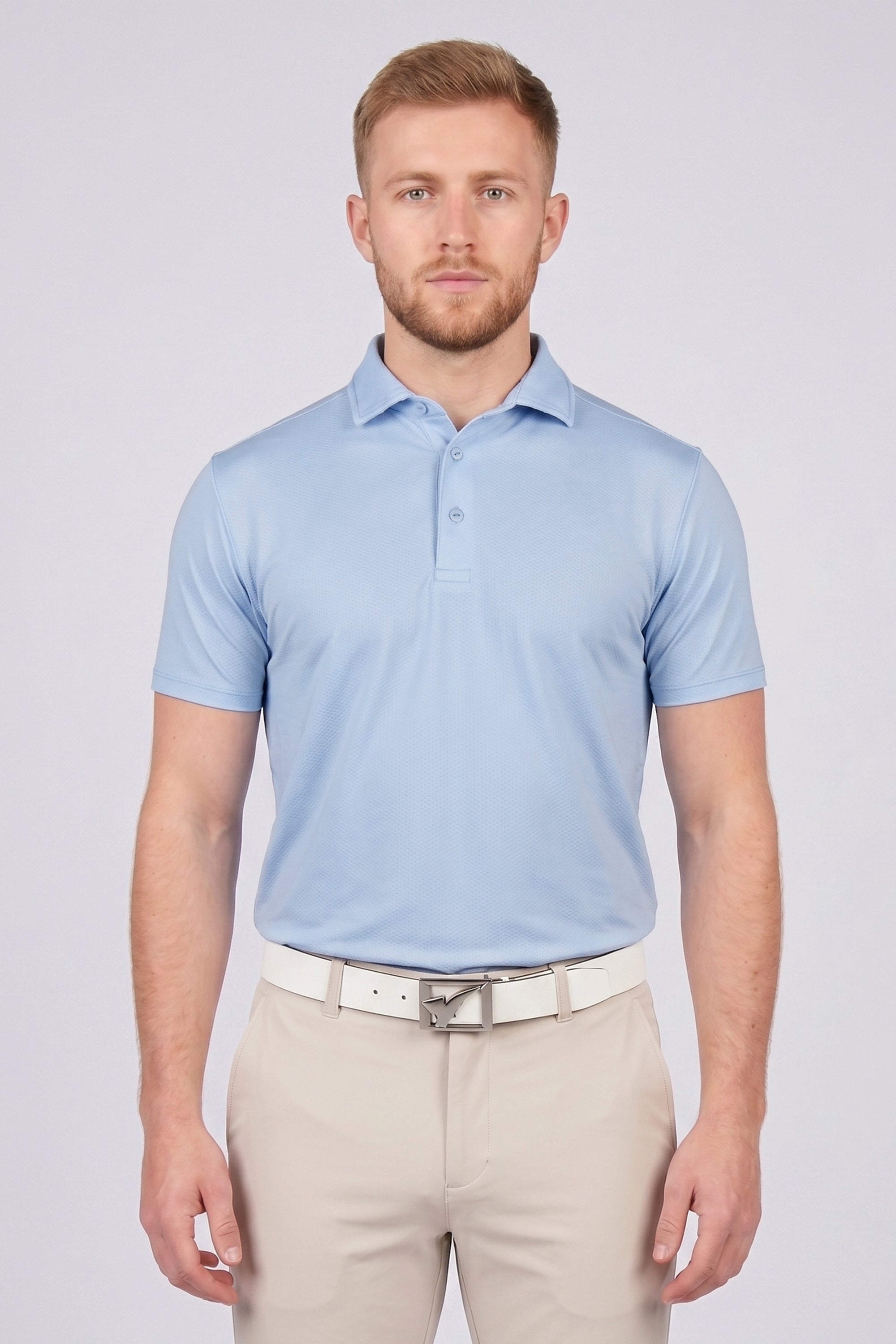 AREEZO MEN GOLF POLO SKY