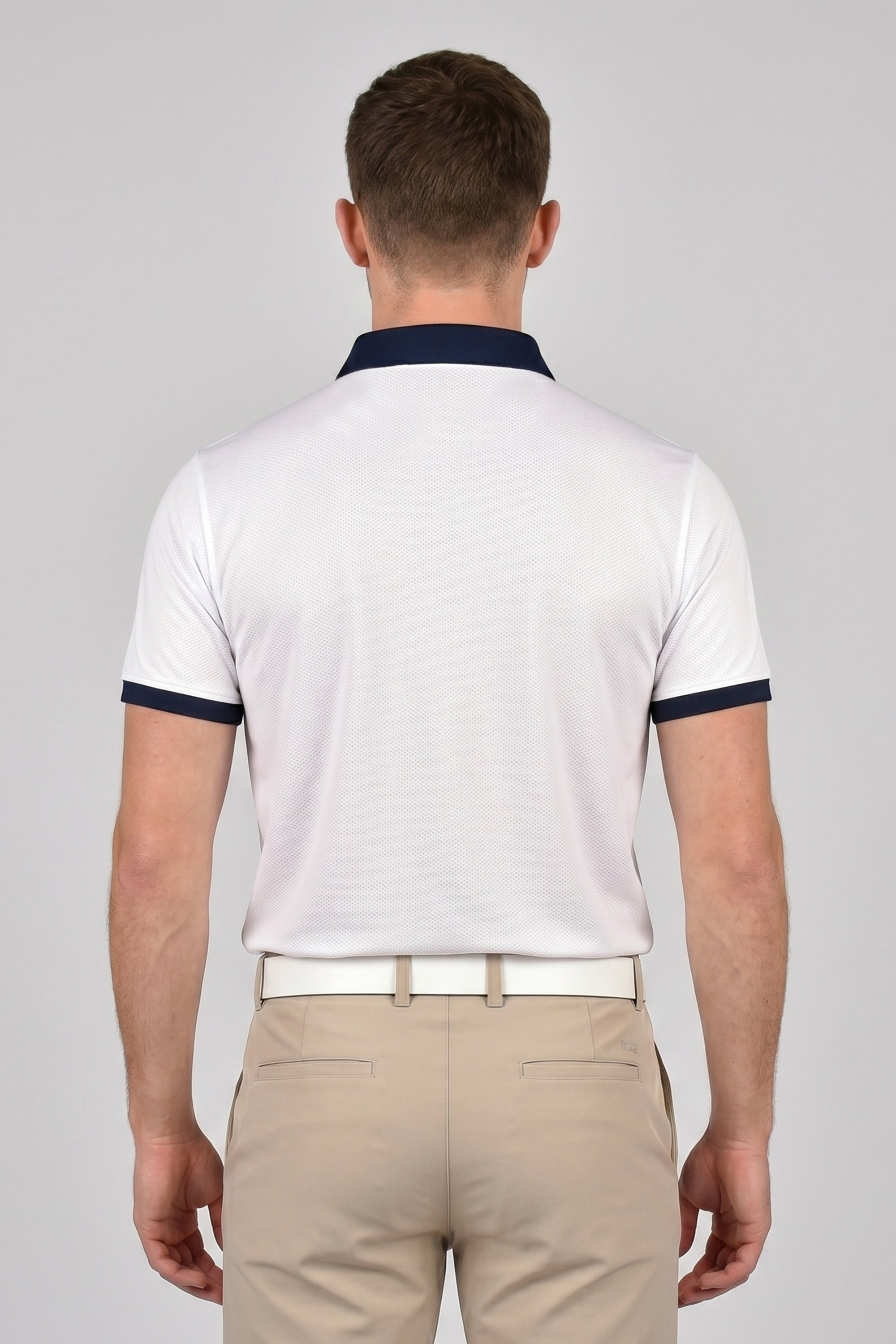 LEEDS GOLF POLO WHITE