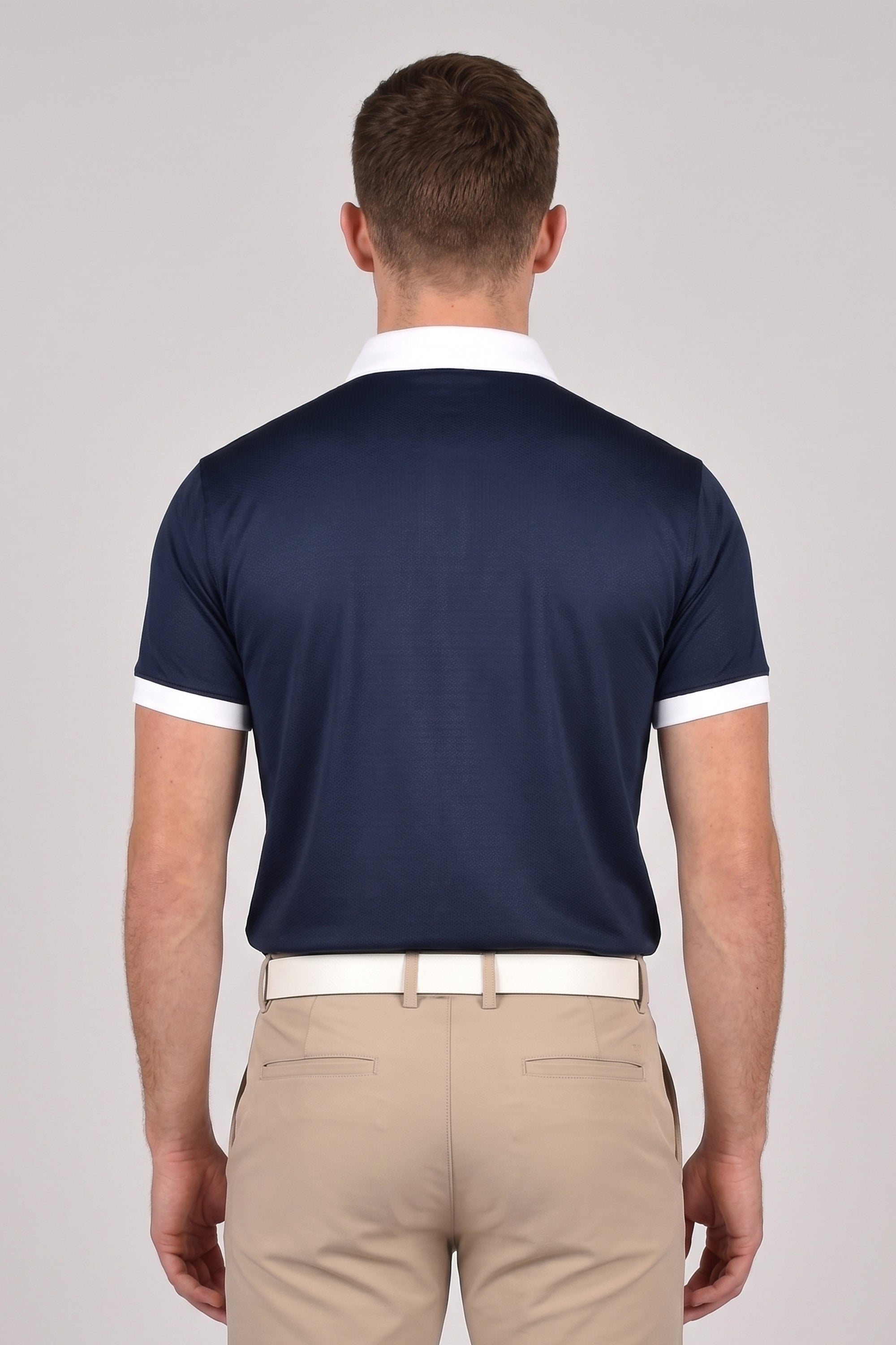LEEDS GOLF POLO NAVY
