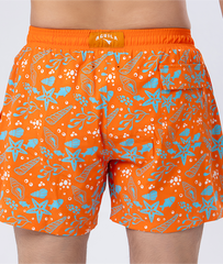 WAVE RIDE SHORTS ORANGE | Swimwear