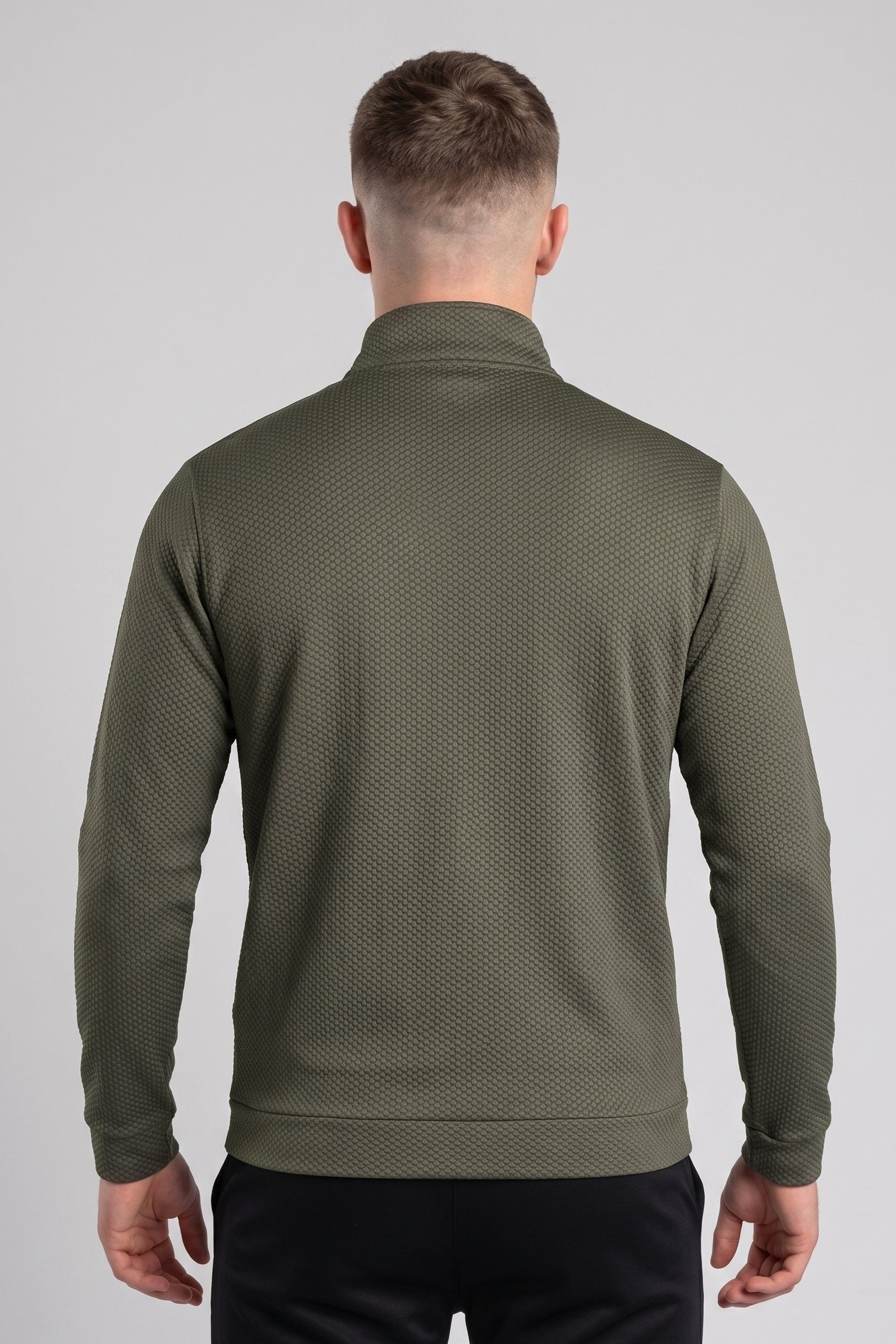 BUBBLE MIDLAYER OLIVE GREEN