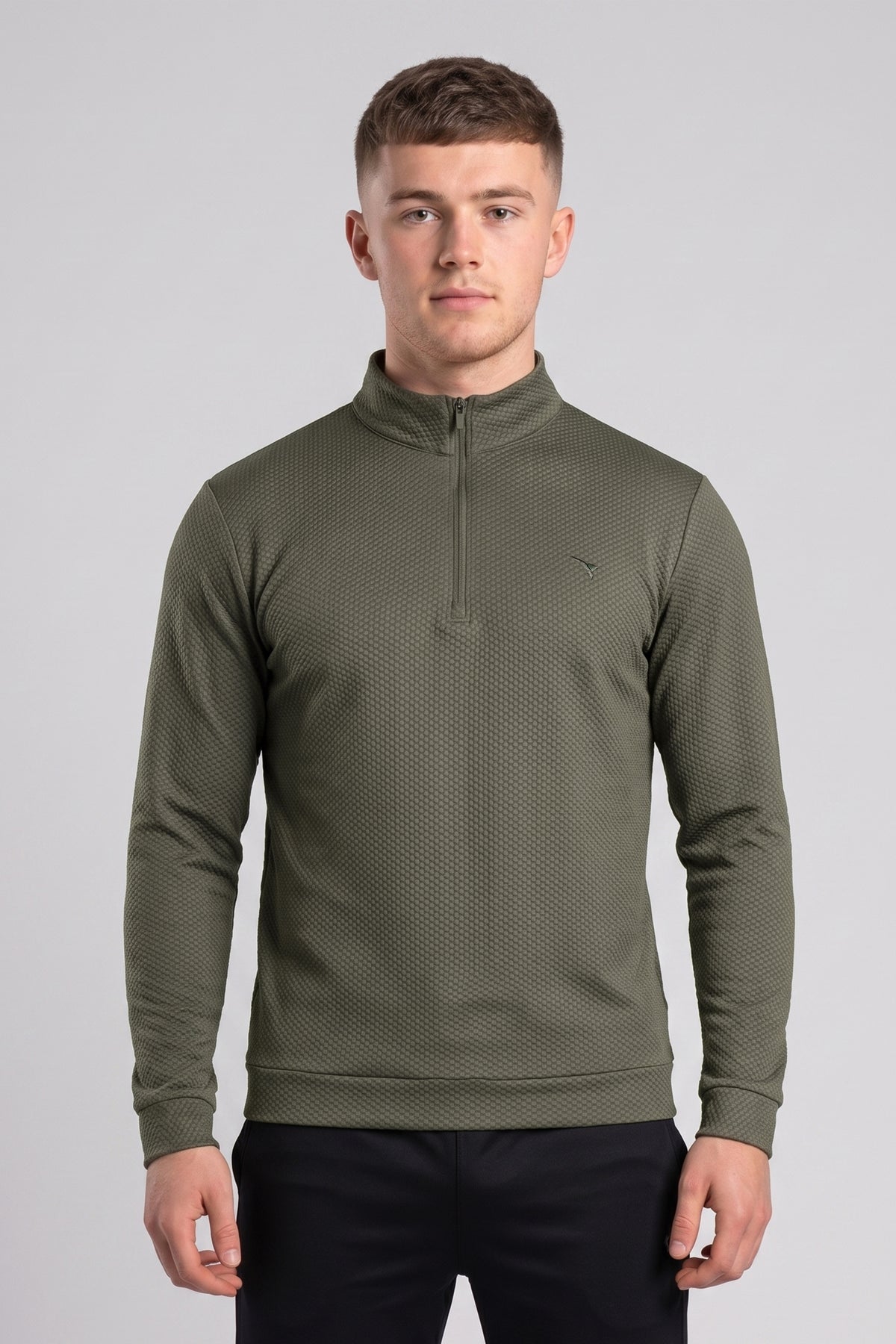 BUBBLE MIDLAYER OLIVE GREEN