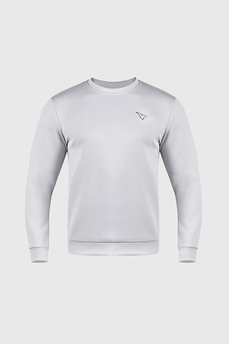 SILVER GREY SWEAT SHIRT