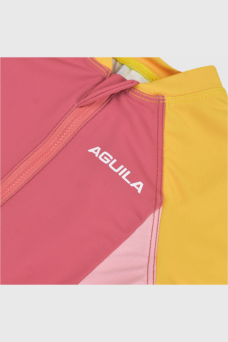 Dolphin Dazzle Light Pink Girls Swim Suit