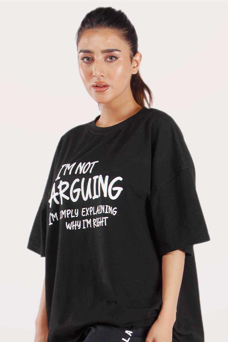 Oversized Women's Graphic T-Shirt