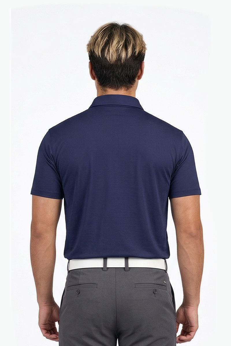 BARI MEN GOLF POLO NAVY