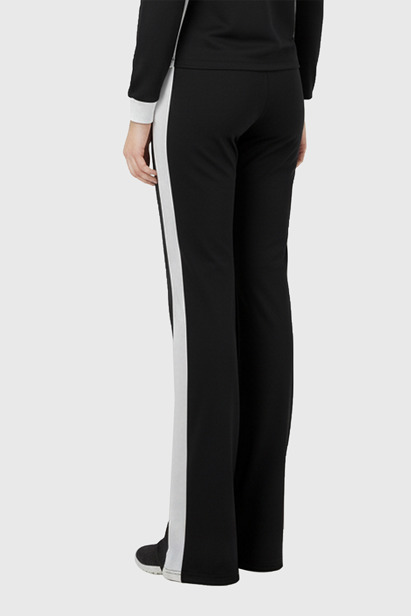 Velour Fit Track Pants Black