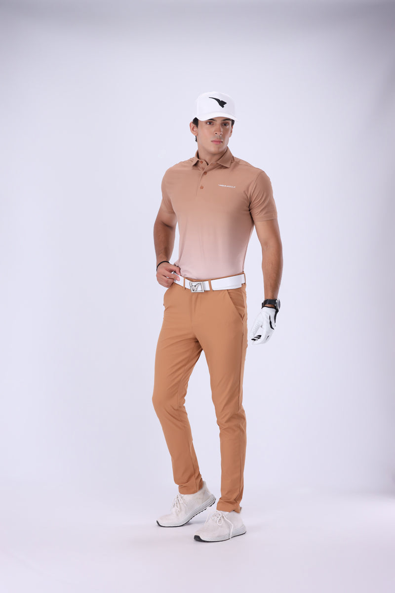 Sunset Drift Golf Polo