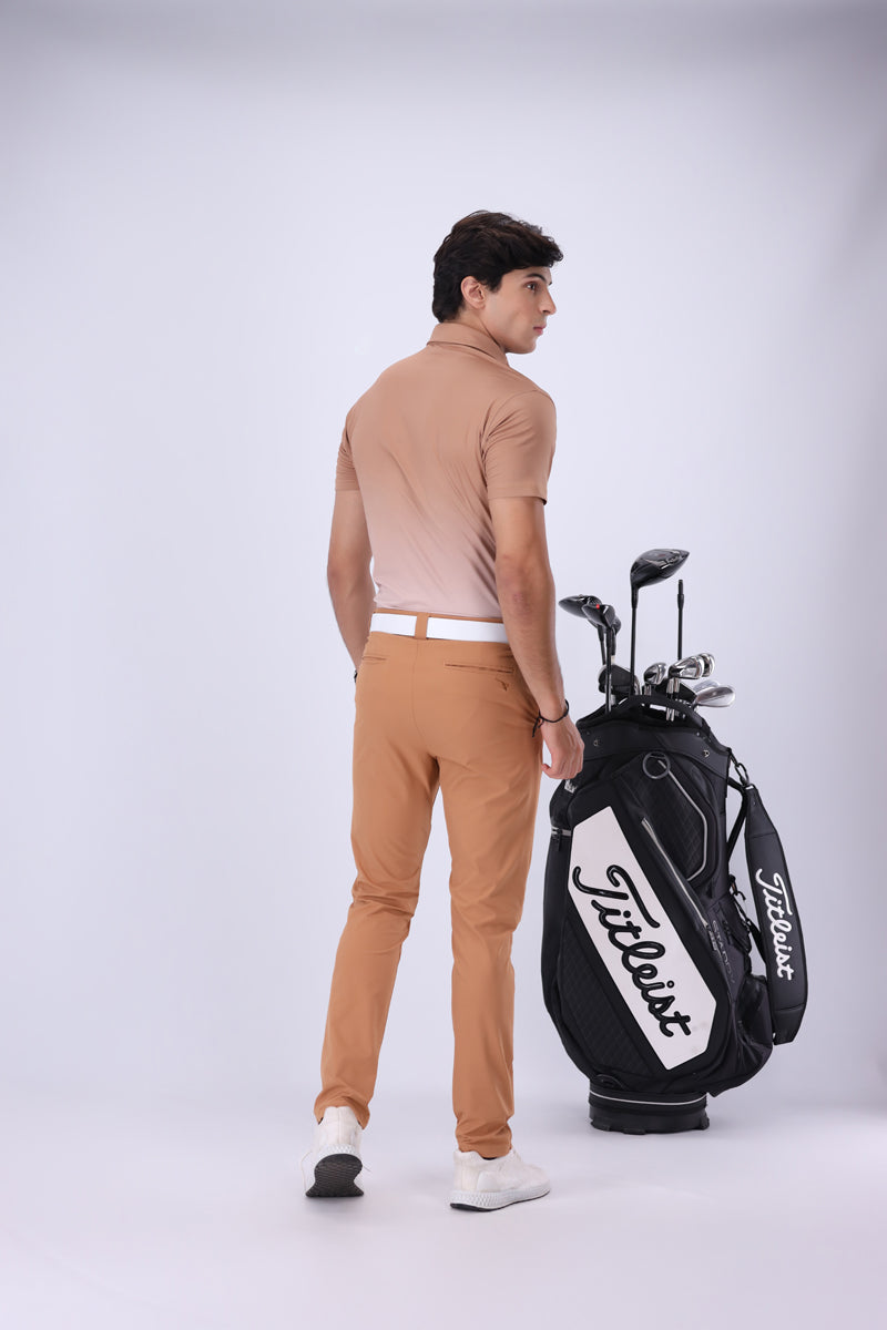 Sunset Drift Golf Polo