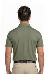 BARI GOLF POLO OLIVE GREEN