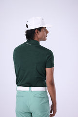ANTIGUO G-C BOTTLE GREEN GOLF POLO