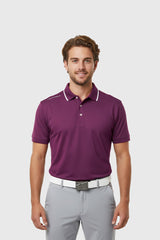 Antiguo Crimson Golf Polo