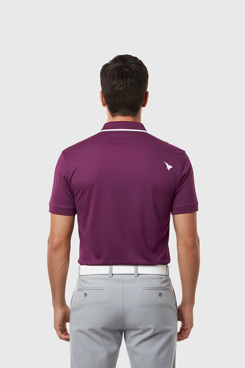 ANTIGUO CRIMSON GOLF POLO
