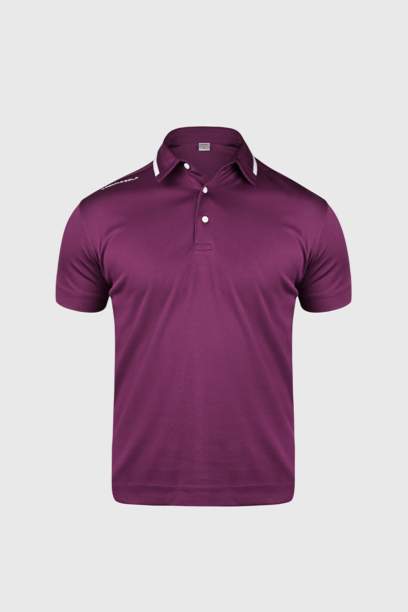 ANTIGUO CRIMSON GOLF POLO