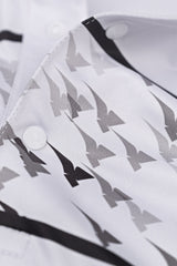 AeroPanel White Golf Polo