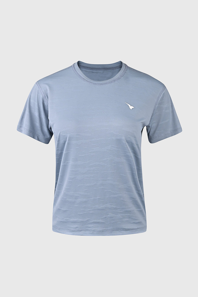 Women PrimeFit T Shirt Ocean Blue